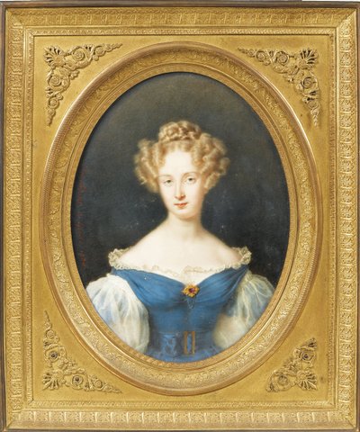 Princesa Luisa de Orleans (1812-1850), luego Reina consorte de los belgas de Jean Baptiste Joseph Duchesne