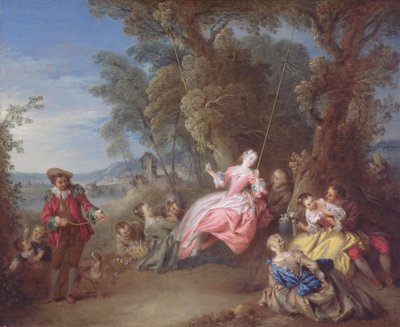 El columpio de Jean Baptiste Joseph Pater