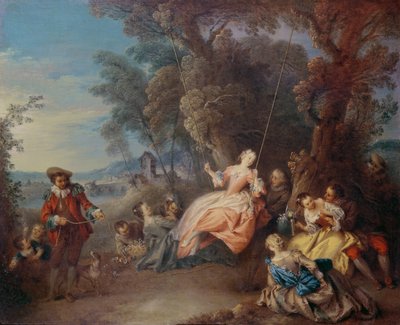 El columpio de Jean Baptiste Joseph Pater