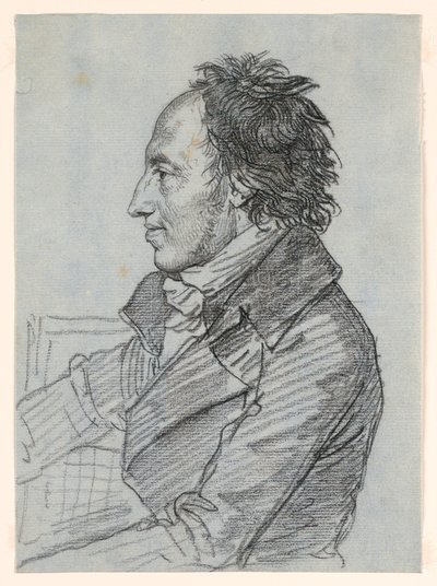 Retrato de un hombre de Jean Baptiste Joseph Wicar