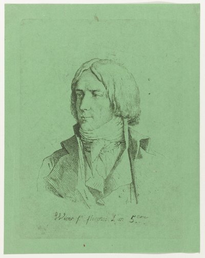 Retrato de un joven desconocido de Jean Baptiste Joseph Wicar