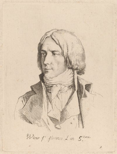 Autorretrato de Jean Baptiste Joseph Wicar