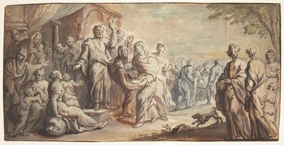 Una representación religiosa de Jean Baptiste Jouvenet