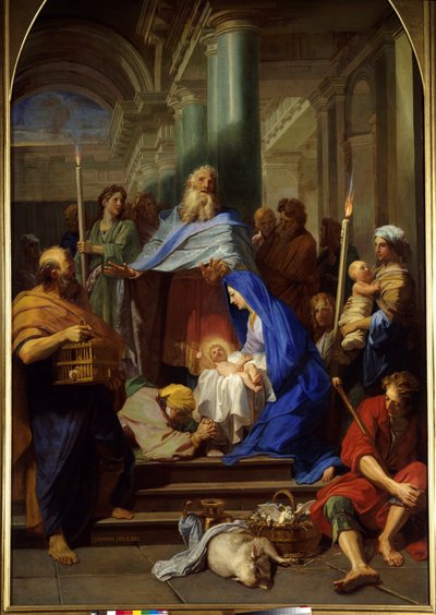 Presentación en el Templo de Jean Baptiste Jouvenet