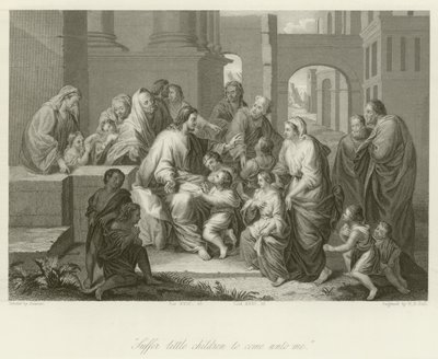 Dejad que los niños vengan a mí de Jean Baptiste Jouvenet