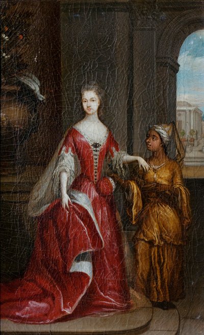 Holandesa: Elisabeth Savage (1699-1746). Esposa de Federico de Nassau-Zuylensteyn, conde de Rochford Elisabeth Savage (1699-1746). Esposa de Federico de Nassau-Zuylensteyn, conde de Rochford de Jean Baptiste Lantscroon