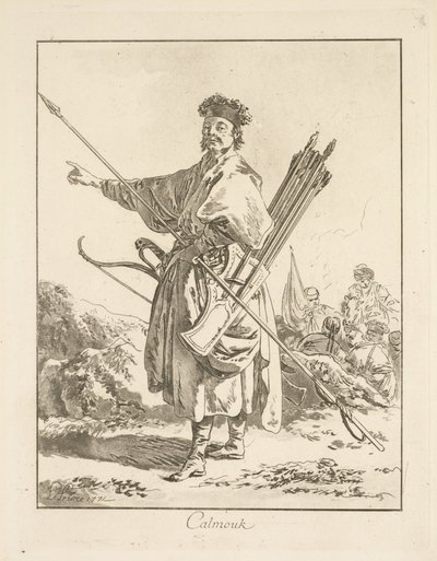 Calmouk de Jean Baptiste Le Prince