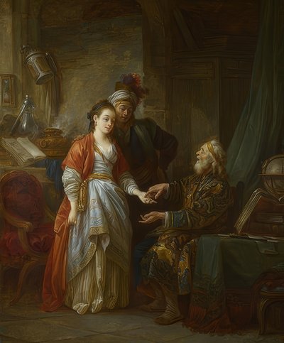 El nigromante de Jean Baptiste Le Prince