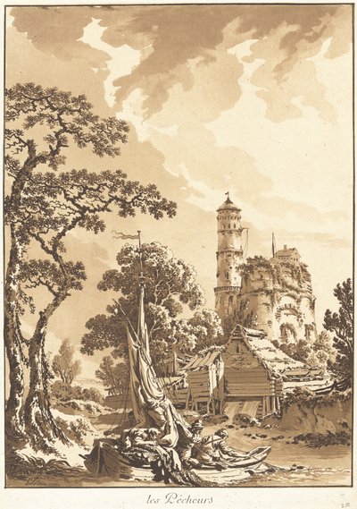 Los pescadores de Jean Baptiste Le Prince