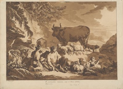 ¡Oh, cuán extremadamente felices podrían ser los agricultores, si solo contaran sus bendiciones! de Jean Baptiste Le Prince