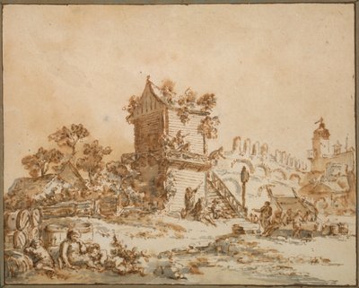 La taberna de Moscú de Jean Baptiste Le Prince