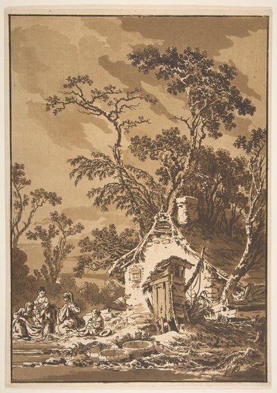 Las lavanderas de Jean Baptiste Le Prince