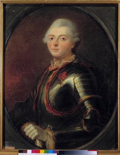 Retrato del almirante Charles Henri Theodat, Conde de Estaing de Jean Baptiste Lebrun