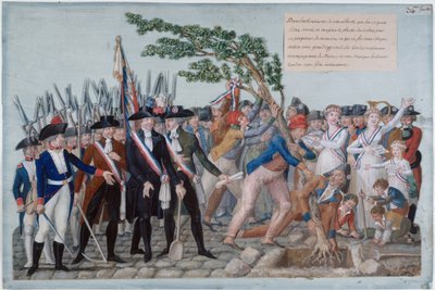 Árbol de la Libertad 1789, c. 1790 de Jean Baptiste Lesueur