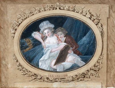 Escena de tocador de Jean Baptiste Mallet