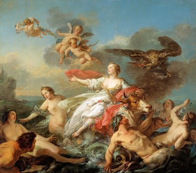 El secuestro de Europa de Jean Baptiste Marie Pierre