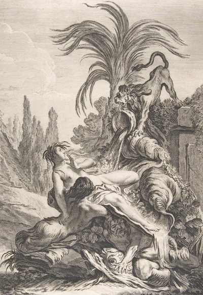 La náyade asustada de Jean Baptiste Marie Pierre