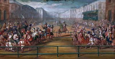 Le pompeux Carrousel des Galantes Amazones des Quatre Parties du monde de Jean Baptiste Martin