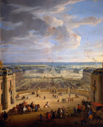 La Grande Écurie, establos reales del Château de Versailles de Jean Baptiste Martin