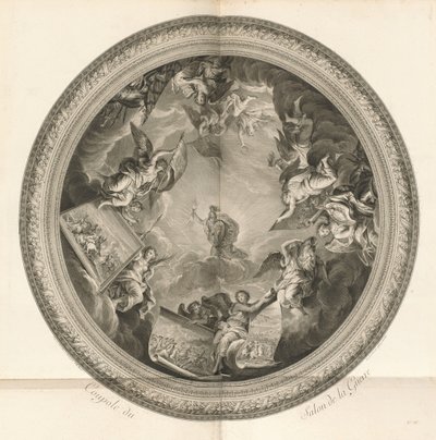 Cúpula del Salón de la Guerra [pl. 35] de Jean Baptiste Masse