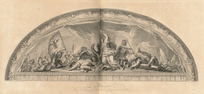 Alemania, Centro del Salón de la Guerra junto a las Cámaras del Rey [pl. 37] de Jean Baptiste Masse