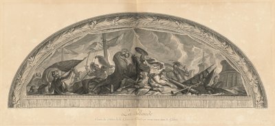 Holanda, Centro del Salón de la Guerra en la Arcada que Abre a la Galería [pl. 39] de Jean Baptiste Masse