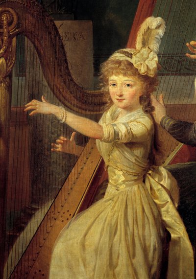 Stephanie Felicite Ducrest de Saint-Aubin, Condesa de Genlis de Jean Baptiste Mauzaisse