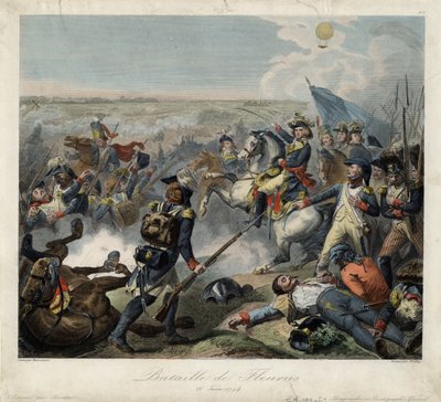 La batalla de Fleurus el 26 de junio de 1794, 1795 de Jean Baptiste Mauzaisse
