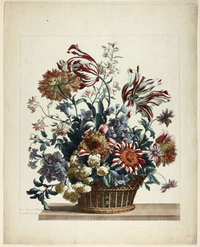 Cesta de flores de Jean Baptiste Monnoyer