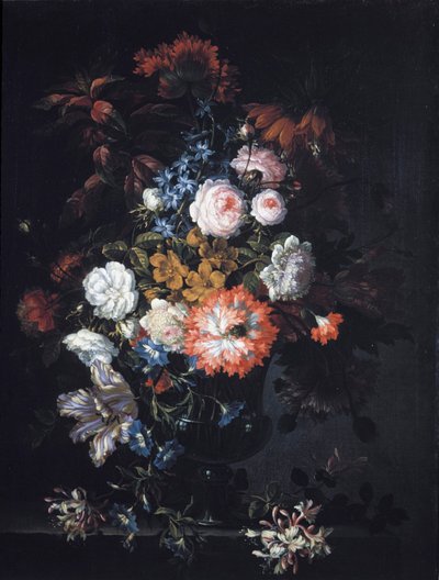 Naturaleza muerta con flores de Jean Baptiste Monnoyer