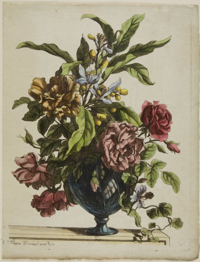 Jarrón de Flores de Jean Baptiste Monnoyer