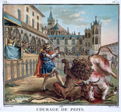 El Coraje de Pepin, 1789 de Jean Baptiste Morret