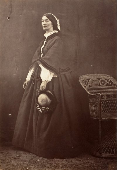 [La condesa Canning, Simla], 1861 de Jean Baptiste Oscar Mallitte