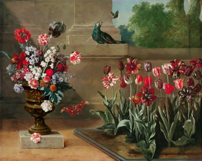 Rincón del jardín de Monsieur de la Bruyere de Jean Baptiste Oudry