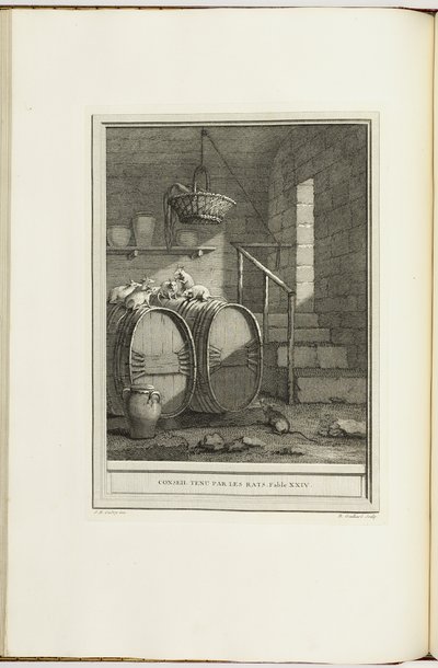 Selección de fábulas en verso de Jean Baptiste Oudry