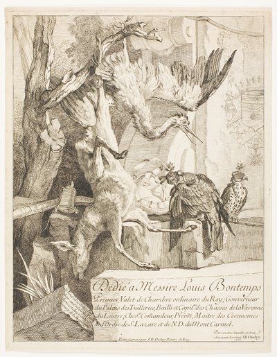 Cuatro temas de caza, No. 1 de Jean Baptiste Oudry