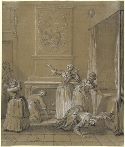 Se encuentra el cuerpo muerto del huésped que se había escondido de Jean Baptiste Oudry