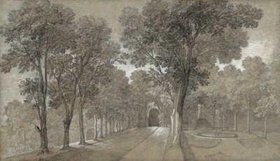 Vista del parque en Arcueil de Jean Baptiste Oudry