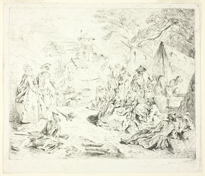 Halte de Soldates de Jean Baptiste Pater
