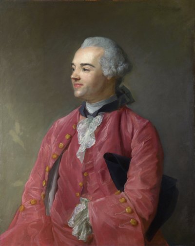 Retrato del autor Jacques Cazotte de Jean Baptiste Perronneau