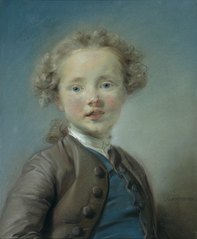 Retrato de Jean-Baptiste Antoine Le Moyne, 1747 de Jean Baptiste Perronneau