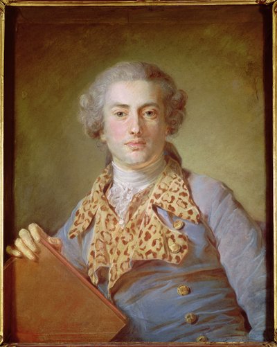 Retrato de Jean-Georges Noverre (1727-1810), 1764 de Jean Baptiste Perronneau