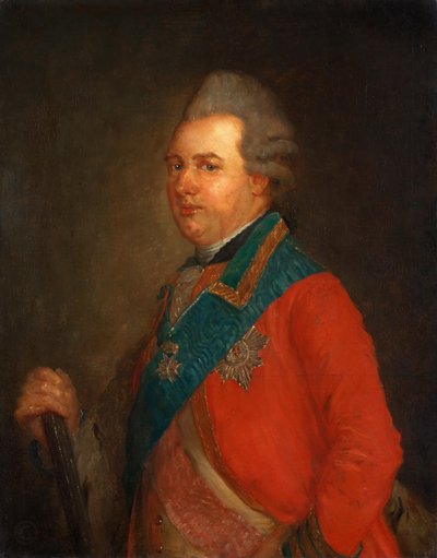 Retrato del príncipe Carlos de Hesse-Kassel 1744-1836 de Jean Baptiste Perronneau