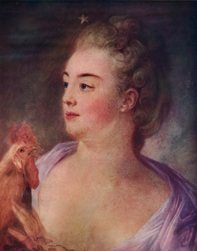 Retrato de una dama, 1763 de Jean Baptiste Perronneau