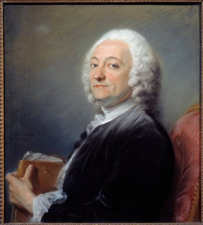 Retrato del pintor Hubert Drouais de Jean Baptiste Perronneau