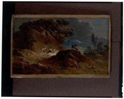 Un par de paisajes de Jean Baptiste Pillement