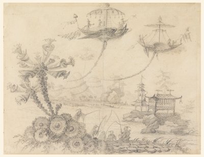 Fantasía de chinoiserie de Jean Baptiste Pillement