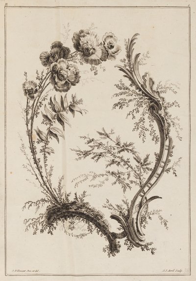 Rama de flores de Jean Baptiste Pillement