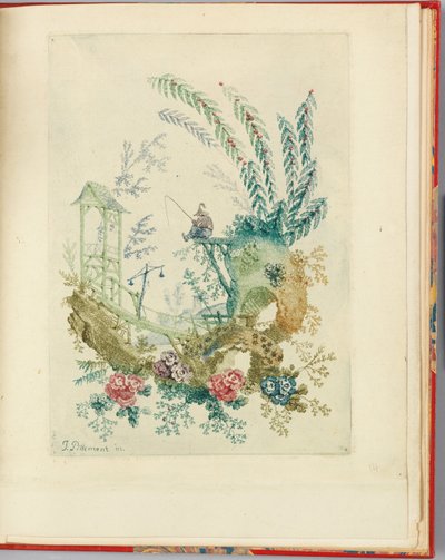 Diseño ornamental de "Nouvelle suite de cahiers chinois a l