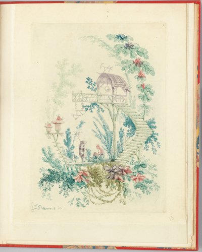 Diseño ornamental de Nouvelle suite de cahiers chinois a l